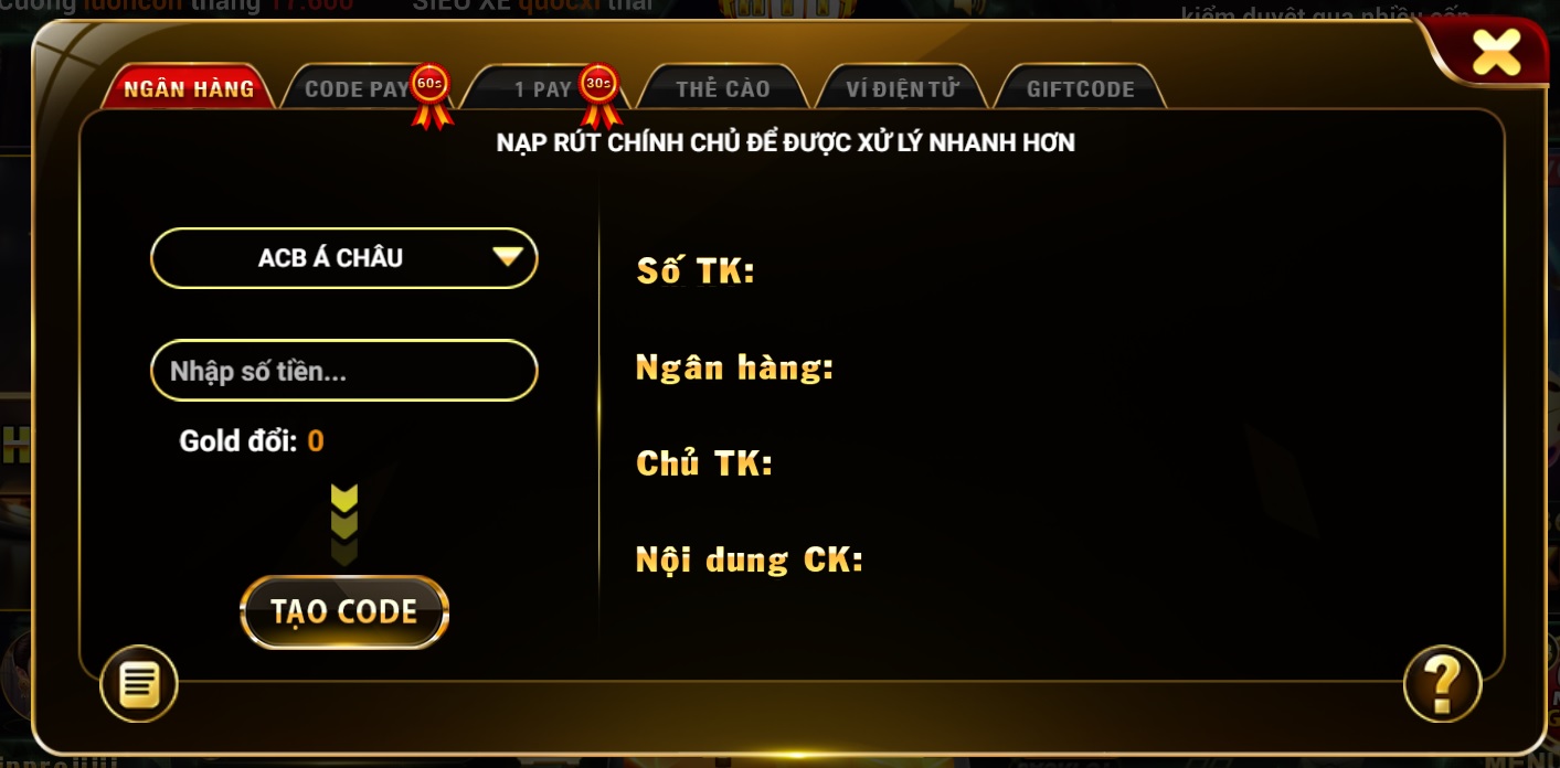Điều khoản và điều kiện khi nạp và rút tại Hitclub