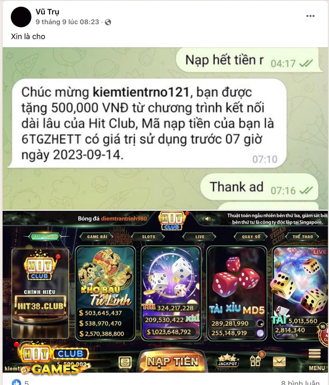 gia mao nhan vien hitclub